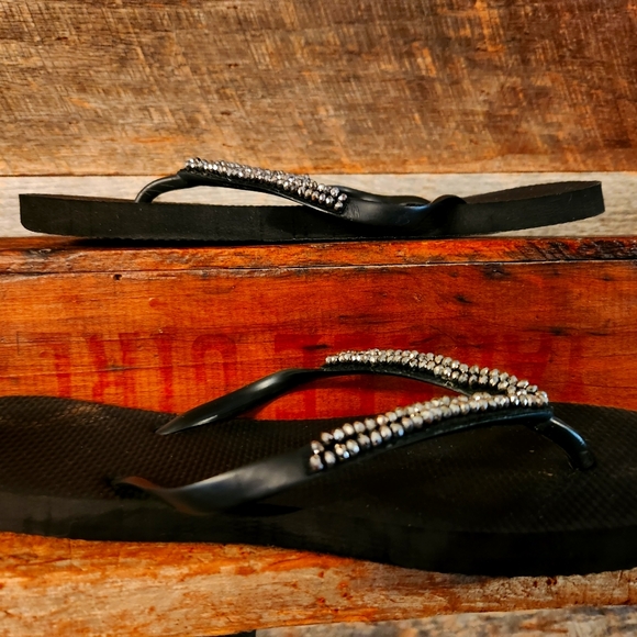 Sparkly Rhinestone sandals - Picture 2 of 2